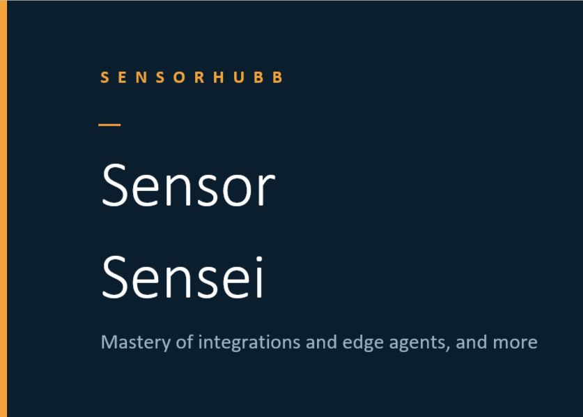 Sensor Sensei